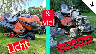 Rasentraktor Husqvarna TC 242 TX Luxusklasse im freien Fall🚩was ist bloß los bei Husqvarna?