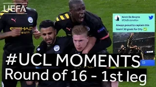 HAALAND, GNABRY, MAN. CITY: #UCL R16 BEST MOMENTS (1st leg)