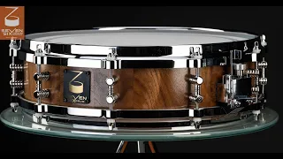 Seven Six Drum Company's Walnut Piccolo Custom Snare Drum w/ Hand-Rubbed Oil Finish