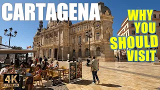 Why Cartagena Spain Is Special! Walk Cartagena Port and Roman City Streets