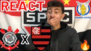 NINGUÉM PARA O FLAMENGO!! REAGINDO A CORINTHIANS 1X3 FLAMENGO  |  01/08/2021//HD