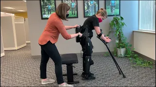 Training with the ReWalk Personal Exoskeleton - Graceful Collapse
