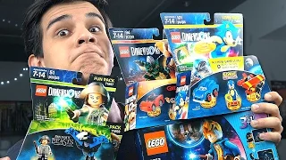 Распаковка LEGO Dimensions! - СОНИК и ТВАРИ