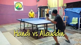 Adu serve | Handi vs Alauddin | Tenis Meja Cisauk