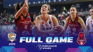 Quarter-Finals: CBK Mersin v Casademont Zaragoza | Full Basketball Game | EuroLeague Women 2023-24