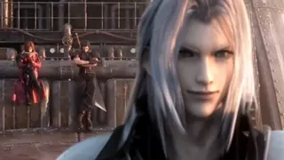 Final Fantasy 7 Crisis core: Sephiroth vs Genesis vs Angeal Full Fight HD