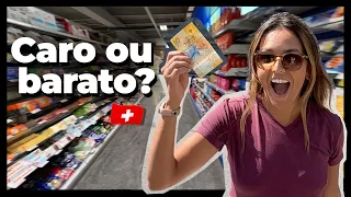 Supermercado na SUÍÇA é caro? Tudo que eu comprei com R$55 | Prefiro Viajar