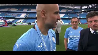 Pep Guardiola apologies to Steven Gerrard