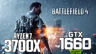 Battlefield 4 on Ryzen 7 3700x + GTX 1660 SUPER 1080p, 1440p benchmarks!