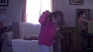 Lil' G dancing to Crack A Bottle