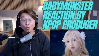 Babymonster Stuck in the middle Reaction by K-POP Producer