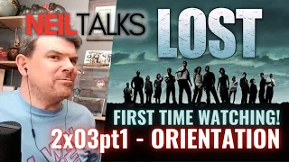 LOST Reaction - 2x03 Orientation (Pt 1) - FIRST TIME WATCHING!  There's a Training Film?!?