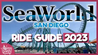 ALL 17 SeaWorld San Diego Rides 2023 | EVERYTHING You Need to Know