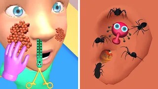 Parasites Cleaner, Layer Roll, Juice Run, Juice Run - Top Video TikTok iOS,Android Max Levels RILWEH
