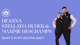 What's In My Skating Bag? | Deanna Stellato-Dudek & Maxime Deschamps