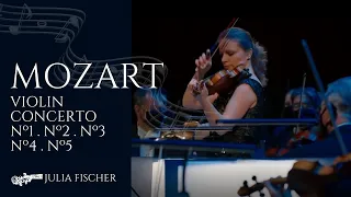 MOZART Violin Concerto Nº1.2.3.4.5 - Julia Fischer | audio concerto