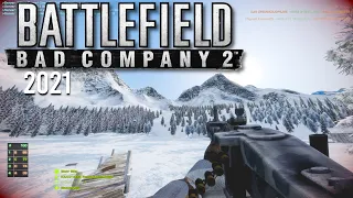 Battlefield Bad Company 2 Multiplayer In 2021 Cold War | 4K