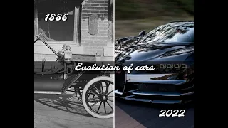 Evolution Of Cars 1886-2022