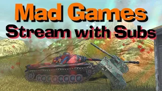 WOT Blitz LIVE - Mad Games - Platooning with Subs