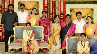 Megastar Chiranjeevi Attend Vadde Naveen Son Dhoti Function I Silver Screen