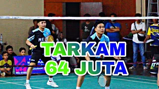 Gempuran Smash di Pertarungan Bebas Badminton, Mengejar Hadiah 64 Juta. Raja Tarkam Juan / Reza