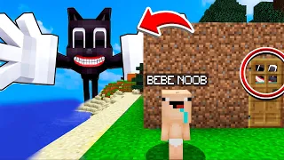 CASA BEBE NOOB VS CREEPYPASTA CARTOON CAT MINECRAFT TROLL + ROLEPLAY