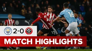 Man City 2-0 Sheffield United | City secure controversial win over the Blades | Highlights