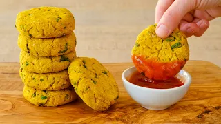 These cauliflower patties are better than meat! Simple and easy cauliflower recipe! [Vegan]