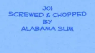 lick Screwed & Chopped By Alabama Slim