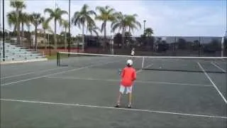10 and Under Competitive Match with Green Ball