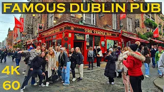 Dublin City Centre 4K 60FPS Walking Tour Ireland 2023