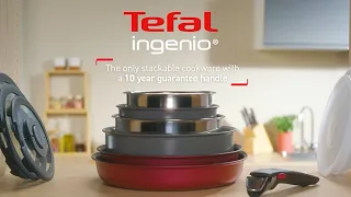 Discover Ingenio, the only stackable cookware with a 10 year guarantee handle