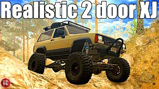 SpinTires MudRunner: REALISTIC 2 Door Jeep XJ!