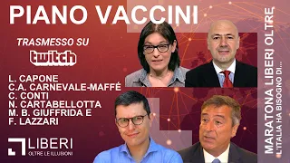 Il Piano Vaccini, con Luciano Capone, C.A. Carnevale–Maffé, Nino Cartabellotta e Camilla Conti
