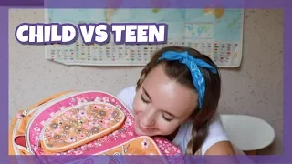 Child vs Teen | PRVI DAN SKOLE