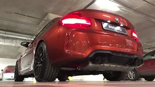 BMW M2 COMPETITION COLD ENGINE START