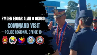 PMGEN EDGAR ALAN O OKUBO - Command Visit Police Regional Office 10