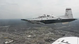 Tampa Bay AirFest 2022 static display aircraft - T-6A Texan II