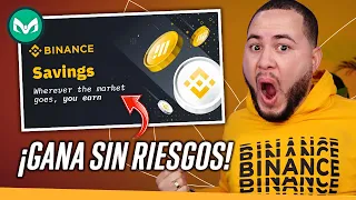 COMO GANAR 10/dia (SIN RIESGO) BINANCE SAVINGS!!!!!!!!!!!!