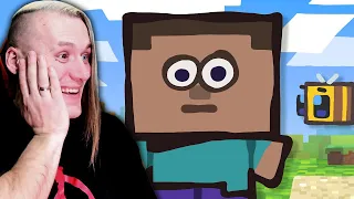 Настоящая версия "Майнкрафт" (The Ultimate "Minecraft" Recap Cartoon) | РЕАКЦИЯ Cas van de Pol