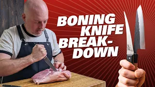 Honesuki v.s. Flexible Boning Knife - BONING KNIFE SUPER COMPARISON
