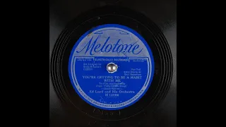 You're Getting to Be a Habit with Me ~ Ed Loyd and His Orchestra, Dick Robertson (Vocals) (1933)