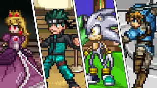 Every Costume Reference / Origin in Super Smash Flash 2