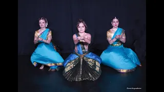 индийский танец бхаратанатьям Пушпанджали  APSARA