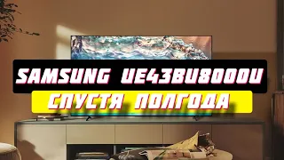 Телевизор Samsung UE43BU8000U СПУСТЯ ПОЛГОДА