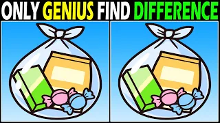 Spot The Difference : Only Genius Find Differences! | Find the difference *206