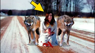 The wolves pulled the child out of the mother's womb. What happened next shocked the residents!