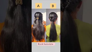 which one is the best hairstyle? comment 😍/#hairstyle #hair #hairtutorial #viral #braids #shorts