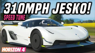 FH4 | Koenigsegg Jesko Top Speed Tune | 310MPH/500KPH!