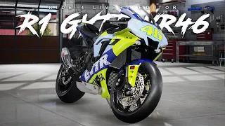 RIDE 4 - R1 GYTR VR46 Tribute (Livery Editor)